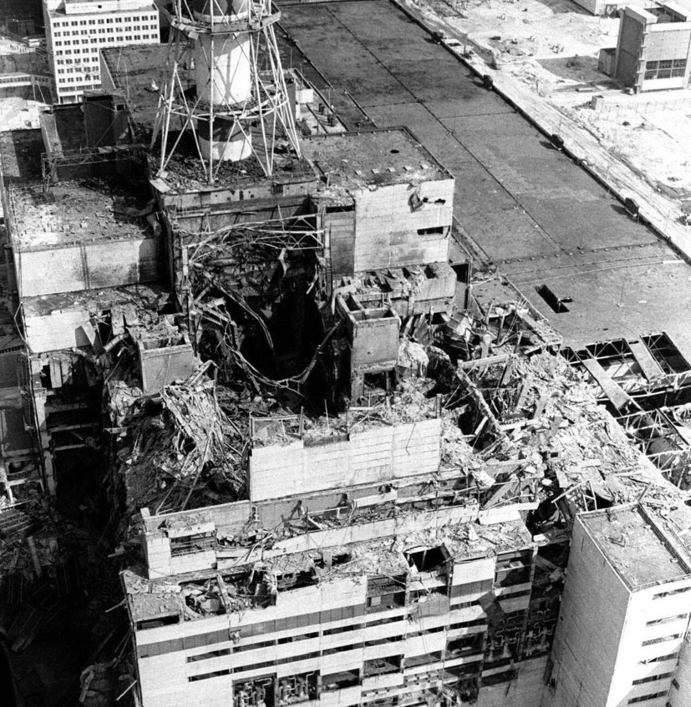 chernobyl reactor 4 aftermath